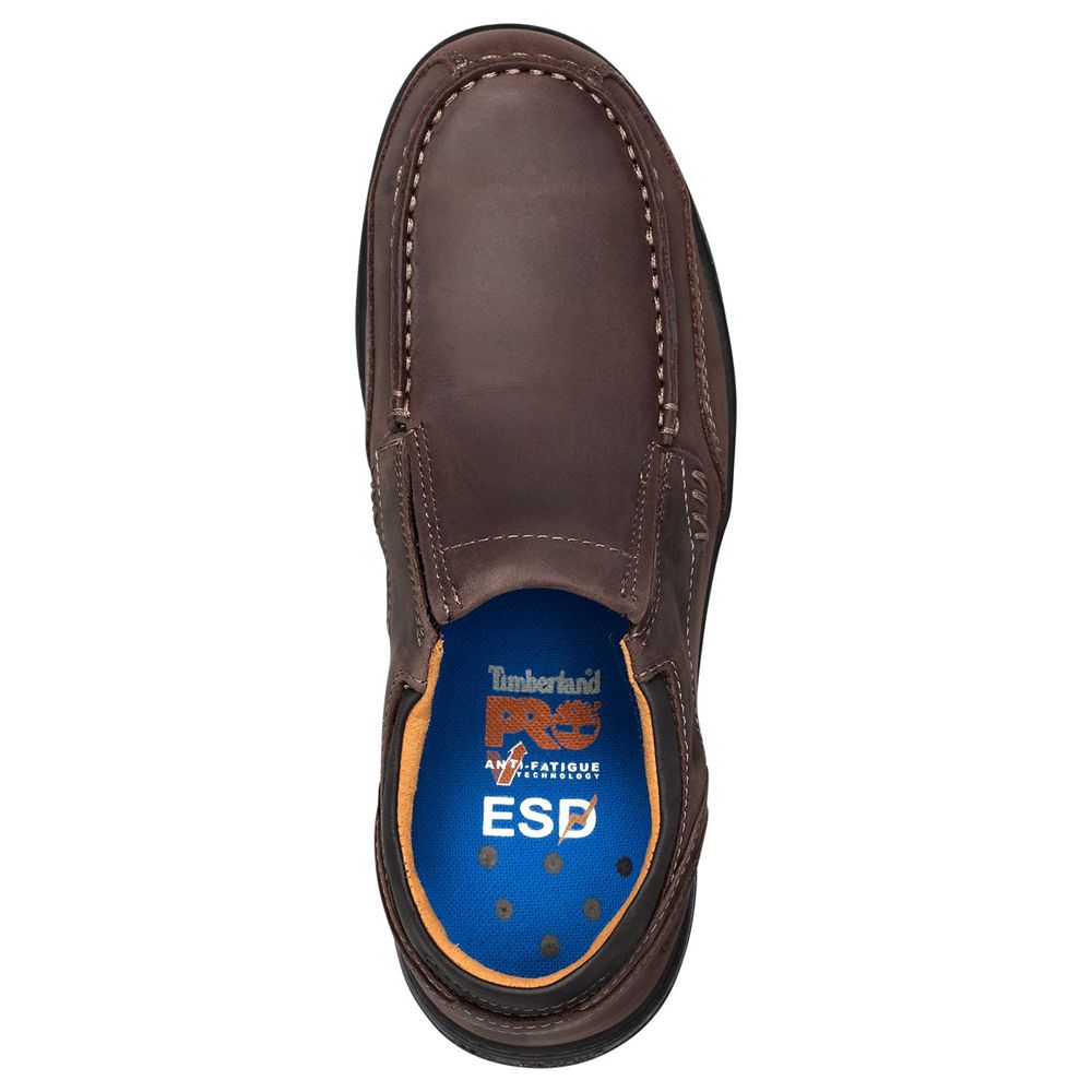 Zapatos De Seguridad Timberland Mujer Pro® Branston Esd Alloy Toe Marrones - Chile KXJ-127846